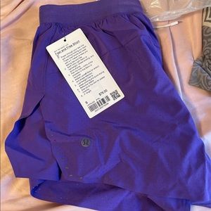 Lululemon NWT Fast and Free Short 3” Purple color SMALL